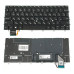 Клавиатура для ноутбука DELL (XPS: 9370) rus, black, без фрейма, подсветка клавиш