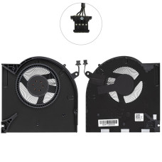 Оригинальный вентилятор для ноутбука DELL ALIENWARE 17 R3, 12V, (H5TYJ+CNV63) (Левый + правый) (Кулер)