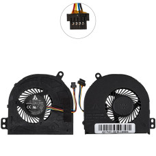Оригинальный вентилятор для ноутбука DELL INSPIRON 3162, DC 5V 0.45A, 4 pin (BRUSHLESS KSB05105HC-AG53) (Кулер)