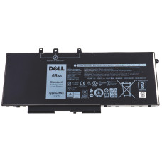Оригинальная батарея для ноутбука DELL GJKNX (Latitude: 5480, 5580) 7.6V 8500mAh 68Wh Black
