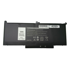 075546 аккумуляторная батарея для ноутбука Dell F3YGT Latitude 12 7000 7.6V Black 6800mAh OEM