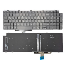 Клавіатура для DELL Latitude 5520 5521 5530 5531 5540 3540 Precision 3560 3561 (RU Black c підсвіткою)