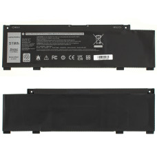 Батарея для ноутбука DELL 266J9 (G3 15 3590, G3 15 3500, G3 15 5500, Inspiron 14 5490) 11.4V 4255mAh 51Wh Black