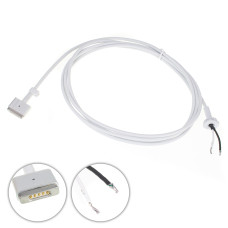 Оригинальный DC кабель питания для бп APPLE 85W MagSafe 2 Power, T-образный разъём, длина 170см, (от бп к ноутбуку)