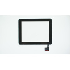 Тачскрин (сенсорное стекло) для Digma iDsD8, QSD 8007-03, 8", внешний размер 198*154 мм, рабочий размер 162*122 мм, 50 pin, черный