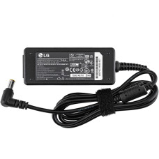 Адаптер живлення для монітора LG 12V 3A (36W), роз’єм 6.5×4.4 мм + PIN, чорний, без кабелю (LCAP07F)
