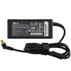 Блок питания для монитора LG 19V, 3.42A, 65W, 6.5*4.4мм+PIN, black (без кабеля!)