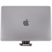 Крышка + матрица в сборе для ноутбука Apple A1534 (2016-2017), Space Gray, 100% оригинал (AASP)