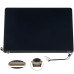 Крышка + матрица в сборе для ноутбука Apple A1398 2013-2014 (12 pin), Silver 100% оригинал (AASP)
