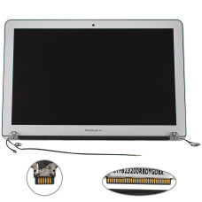 Крышка + матрица в сборе для ноутбука Apple A1466 (2012) 6pin, Silver