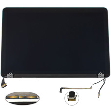Крышка + матрица в сборе для ноутбука Apple A1502 2015 (12pin) Space Gray, 100% оригинал (AASP)