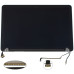 Крышка + матрица в сборе для ноутбука Apple A1502 2015 (12pin) Space Gray, 100% оригинал (AASP)