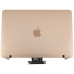 Крышка + матрица в сборе для ноутбука Apple A1534 (2016-2017), Rose Gold, 100% оригинал (AASP)