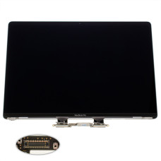 Крышка + матрица в сборе для ноутбука Apple A2141 (2019), Space Gray, 100% оригинал (AASP)