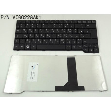 Клавіатура для ноутбуків Fujitsu Amilo PA3515, V6515, PA3553, P5710, Pi3650, Li3710; ES: D9510, V6505, V6545, X9510 — чорна (RU) Original
