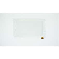 Тачскрин (сенсорное стекло) для Globex GU7080c, PG70086B1,  7", внешний размер 186*105 мм, рабочая часть 150*87 мм., 39 pin, белый