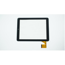 Тачскрин (сенсорное стекло) для Gmini MagicPad H807S, YDT1177-A1, 8",  внешний размер 193*145 мм, рабочая часть 162*122 мм, 40pin, черный