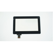 Сенсорне скло (тачскрін) HOTATOUCH C116184B1-DRFPC068T V1.0 7" 184x122 чорне, отвір камери кут