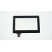 Тачскрин (сенсорное стекло) для HOTATOUCH C116184B1-DRFPC068T V1.0, 7", отверстие под веб-камеру в УГЛУ, размер 184x122 мм, черный
