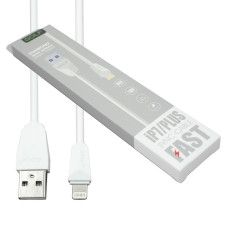 Кабель GOLF GC-27i, Lightning, white