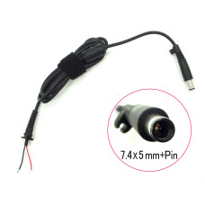 DC кабель (7.4*5.0+Pin) для DELL, HP (45W, 65W, 90W) 2 - дроти! від блока живлення до ноутбука.
