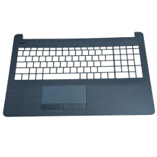 Крышка клавиатуры топкейс для ноутбука HP 250 G6 255 G6 15-RA 15-BW 15-BS 15-BR 15-RB AP204000E00 серый