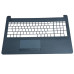 Крышка клавиатуры топкейс для ноутбука HP 250 G6 255 G6 15-RA 15-BW 15-BS 15-BR 15-RB AP204000E00 серый