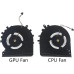 Вентилятор для ноутбука HP Pavilion Gaming 15-DK TPN-C141 CPU L57170-001 ND85C16-18L02