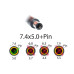 Блок живлення для HP 18.5V 3.5A 65W (7.4*5.0+Pin)(без кабелю)