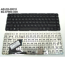 Клавіатура для HP Pavilion 14 14-B, 14T-B, 14-B000xx, m4-1000 (RU Black без Рамки). оригінал