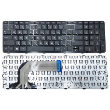 Клавіатура для HP Pavilion 17 17-E, 17-N Series (RU Black з рамкою)