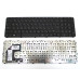 Клавіатура для HP Pavilion 15 15-B, 15T-B, 15Z-B Series (RU Black з рамкою)