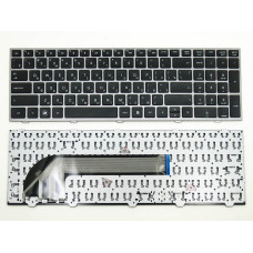 Клавіатура для HP Probook 4540S, 4545S (RU Black сіра рамка)