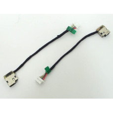 Роз'єм живлення ноутбука HP 15-AC, 15-AF, 15-AY, 15-BA, 15-BN, 15-ac010nr, 15-AC000 Series, 799736-F57 (4.5*3.0+Pin) (з кабелем) 185mm