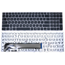 Клавіатура для HP Probook 4530S, 4535S, 4730S, 4735S (RU Black з рамкою Silver)