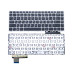 Клавіатура для HP EliteBook Folio 9470M, 9480M series (RU Black, з рамкою Silver) OEM