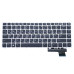 Клавіатура для HP EliteBook Folio 9470M, 9480M series (RU Black, з рамкою Silver) OEM
