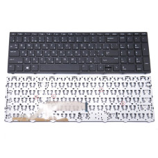 Клавіатура для HP ProBook 450 G5, 455 G5, 470 G5, 650 G4, 650 G5 (RU Black з рамкою Black)