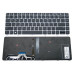 Клавіатура для HP EliteBook Folio 1040 G3 (RU Black, з рамкою Silver і підсвіткою) оригінал