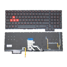 Клавіатура з підсвіткою для HP OMEN 15-CE, 15-CE000, 15-ce008ca, 15-ce010ca, 15-ce020ca — чорна RU, без рамки (рамки) Original