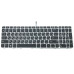 Клавіатура для HP EliteBook 850 G3, 850 G4, 755 G3, 755 G4, ZBook 15u (RU Black з рамкою Silver + підсвітка). оригінал