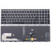 Клавіатура для HP Elitebook 750 G5, 750 G6, 755 G5, 755 G6, 850 G5, 850 G6, 855 G5 ZBook 15u G5(RU Black/Silver з підсвіткою з поінтстиком) оригінал