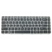 Клавиатура для HP Elitebook 745 G3, 745 G4 (RU Black с подсветкой) оригинал