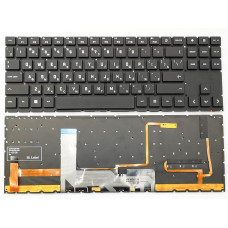 Клавіатура для HP Omen 15-EK, 15-EN, 16-B, 16-K  (RU Black з RGB підсвіткою) AMD версія. оригінал