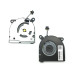 Вентилятор (кулер) для HP 13-AN 13-AN0046tu 13-AN0030wm 13-AN0031wm TPN-Q214 (L41283-001) Original