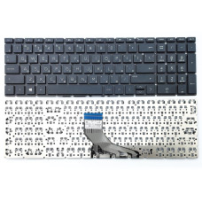 Клавіатура для ноутбуків HP 15-CS/15-CN/15-CX/15-DA/15-DB/15-DX/15-DR/15-DK, 17-BY/17-CA/17-CD, 250 G7/G8/G9, 255 G7/G8 — чорна (RU)