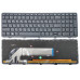 Клавиатура для HP ProBook 455 G2, 470 G0, 470 G1, 470 G2 (RU Black с рамкой и подсветкой)