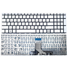 Клавіатура для HP Pavilion 15-EG, 15-EH, 15S-ER, 15-ER, 17-CN, 17-CP, 17Z-CP, 255 G9 G10 (RU Silver) оригінал