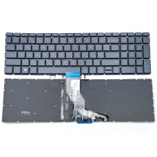 Клавиатура для HP Pavilion 15S-FR, 15S-EQ, 15S-FQ, 17G-BR, 250, 255, 256 G6 (RU Black с подсветкой)