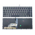 Клавиатура для HP ProBook 640 G4, 645 G4, 645 G5 (RU Black, Silver рамка с подсветкой)
